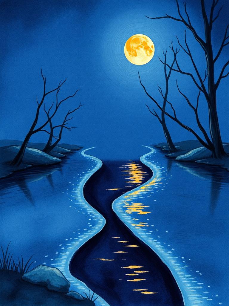 Illustrated cover: The River and the Bank
